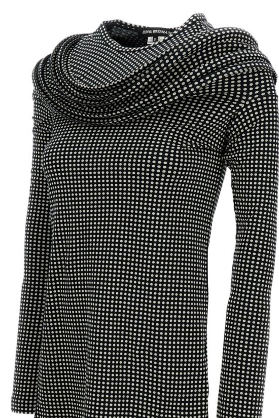 26SS 와타나베 준야 긴팔 티셔츠 JQT0230511 Black - JUNYA WATANABE