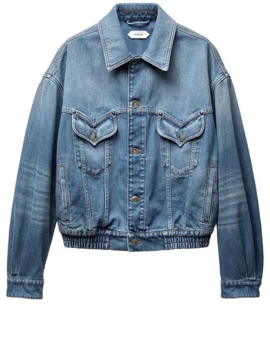 26SS 베르사체 데님 자켓 10236031A179212DC50 Blue