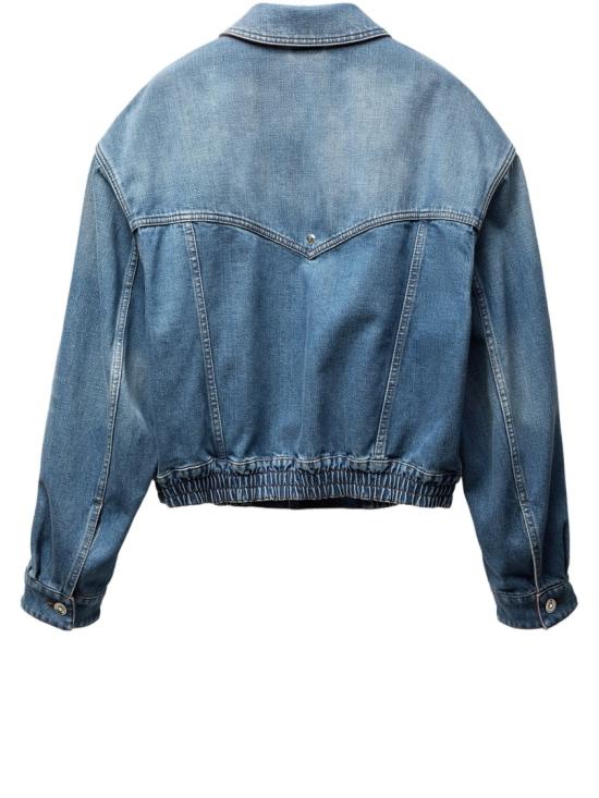 26SS 베르사체 데님 자켓 10236031A179212DC50 Blue - VERSACE