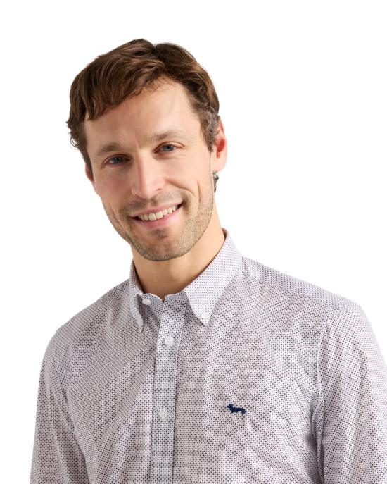 26SS 하몬트앤블레인 긴팔 셔츠 CNQ026013819M Blue - HARMONT & BLAINE