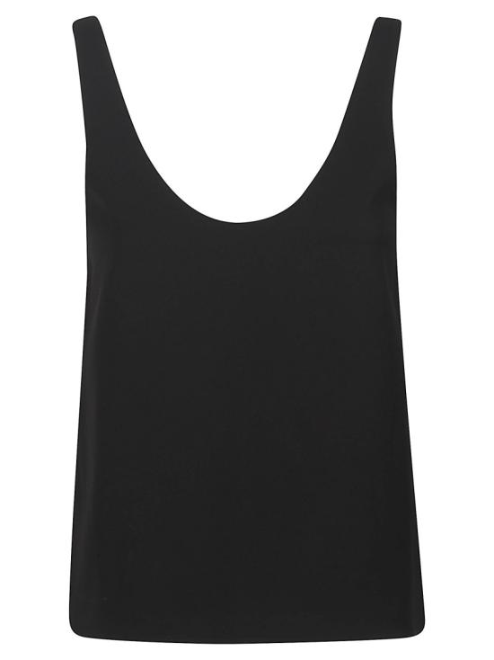 26SS 알마다 라벨 민소매 티셔츠 4905BL Black
