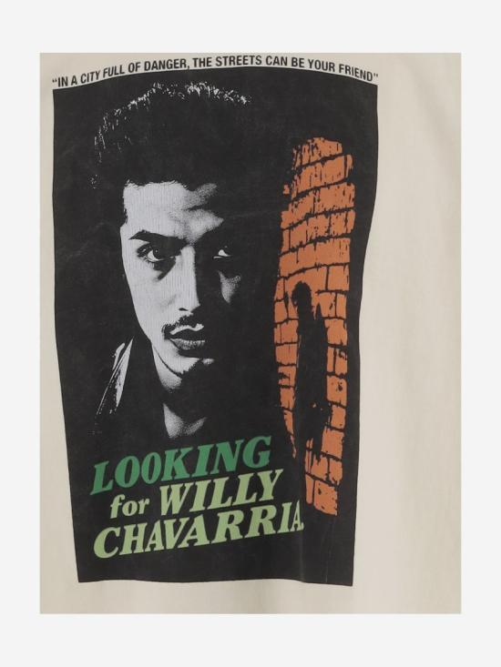 26SS 윌리 차바리아 반팔 티셔츠 WCJSY0226065 Grey - WILLY CHAVARRIA