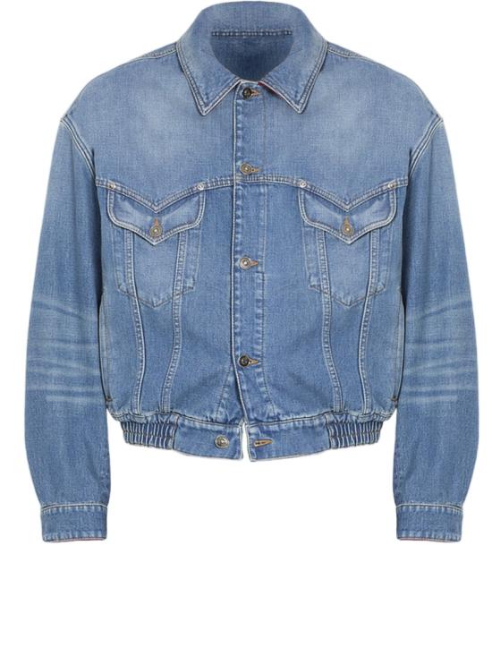 26SS 베르사체 데님 자켓 10244831A174661D800 Blue