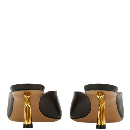 26SS 살바토레 페라가모 뮬/슬리퍼 01L765004 Black - SALVATORE FERRAGAMO