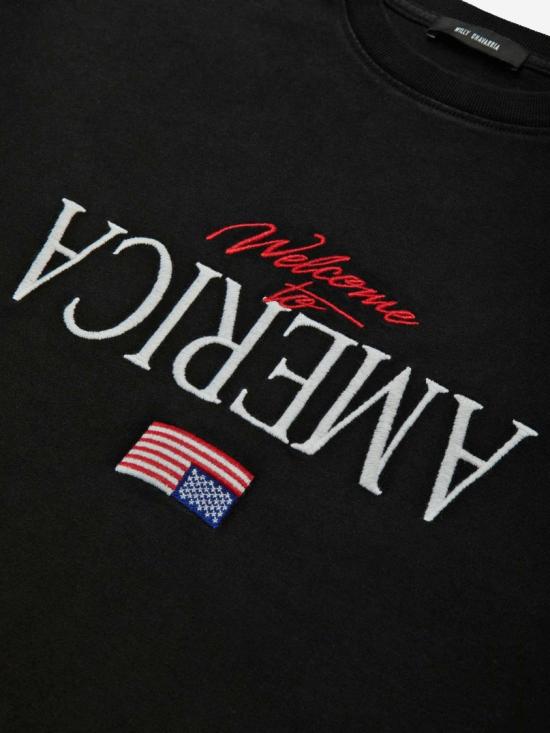 26SS 윌리 차바리아 반팔 티셔츠 WCJSY0220001 Black - WILLY CHAVARRIA