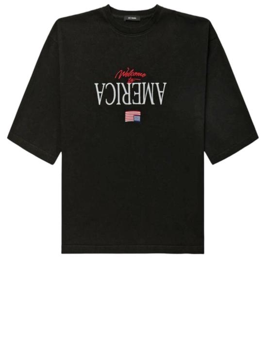 26SS 윌리 차바리아 반팔 티셔츠 WCJSY0220001 Black