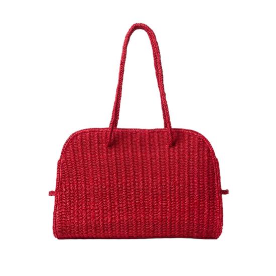 26SS 자크뮈스 투리스모 소프트 볼링백 BAU00417BW00513470 Red - JACQUEMUS