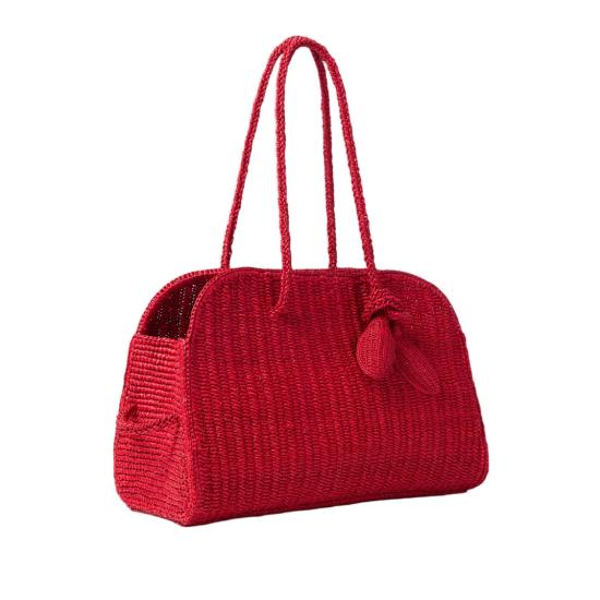 26SS 자크뮈스 투리스모 소프트 볼링백 BAU00417BW00513470 Red - JACQUEMUS