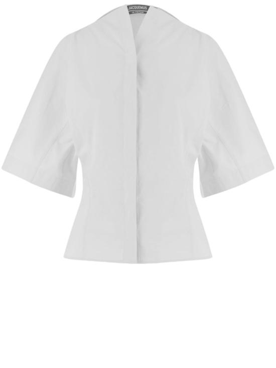 26SS 자크뮈스 반팔 티셔츠 SHW00560AW00648100 White