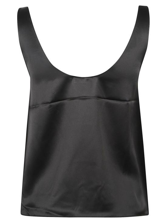 26SS 알마다 라벨 민소매 티셔츠 4904BL Black - ALMADA LABEL