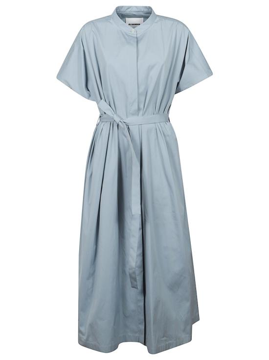 26SS 질샌더 롱 원피스 J40CT0229J45292450 Blue