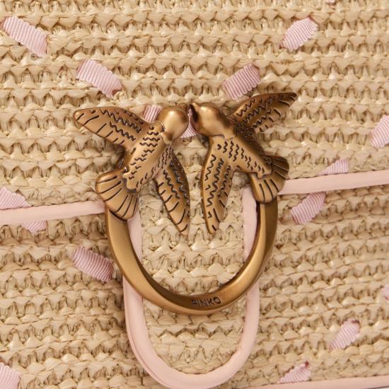 26SS 핑코 숄더백 104550A1RLHN2Q Neutrals - PINKO