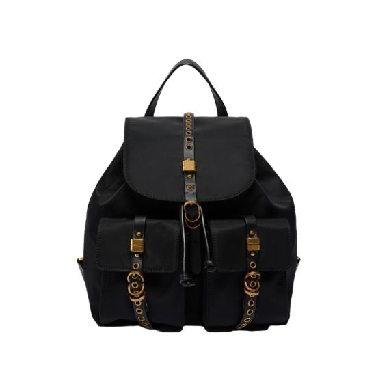 26SS 핑코 백팩 106051A358Z99Q Black