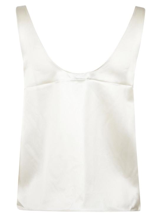 26SS 알마다 라벨 민소매 티셔츠 4904VN White - ALMADA LABEL