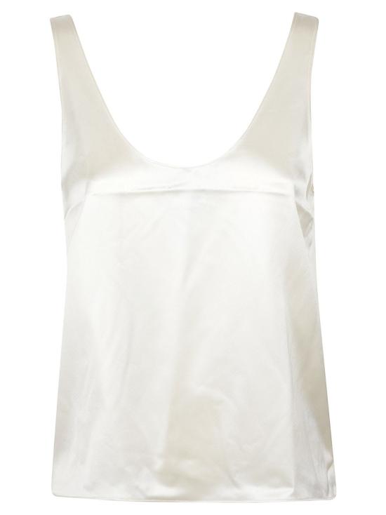 26SS 알마다 라벨 민소매 티셔츠 4904VN White