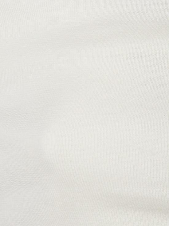 26SS 알마다 라벨 민소매 티셔츠 4427CR White - ALMADA LABEL