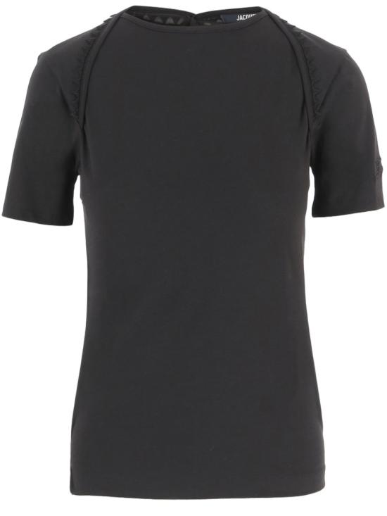 26SS 자크뮈스 반팔 티셔츠 TSW00568AJ00189990 Black