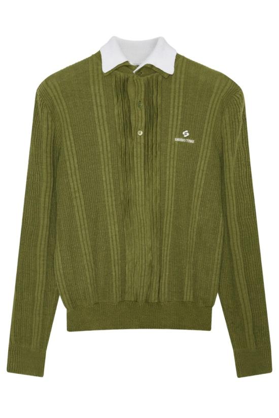 26SS 슈슈/통 스웨터 FSDFTO19FLA236GN100 Green