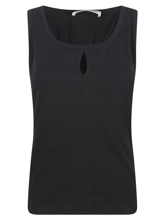 26SS 빅토리아 베컴 민소매 티셔츠 1226JTP007237A Black