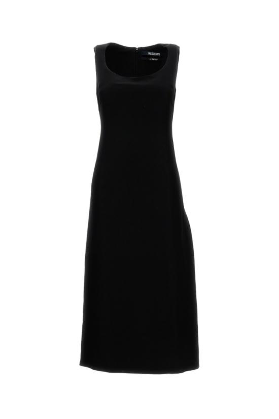 26SS 자크뮈스 미디 원피스 DRW00736AW00746990 Black