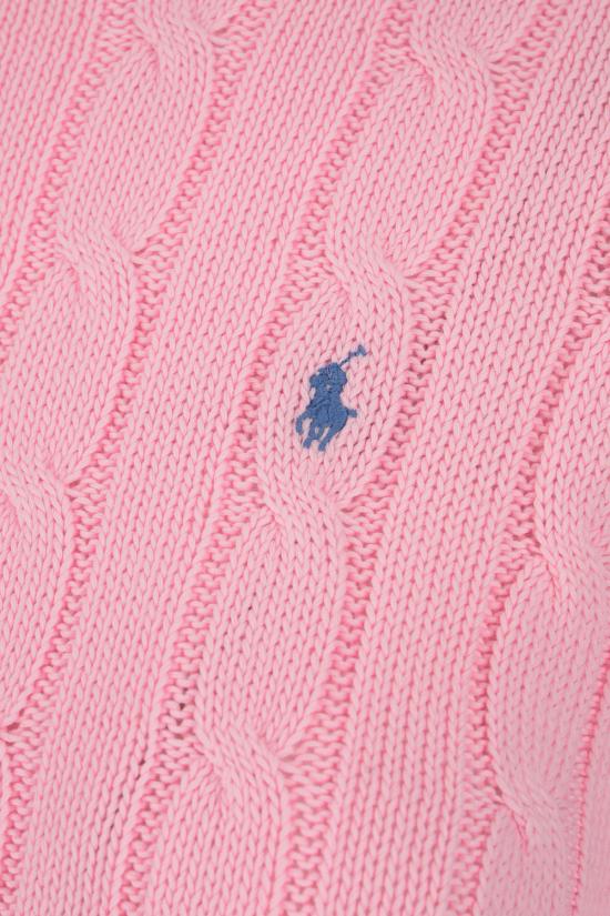 26SS 폴로 랄프로렌 포니 로고 피마코튼 케이블 니트 스웨터 211971869 010 CARMEL PINK - POLO RALPH LAUREN