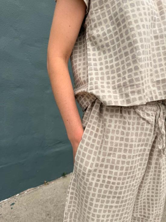  해피 프렌치 갱 블라우스 행복한 프랑스 갱단 젤리아 탑 - HAPPY FRENCH GANG