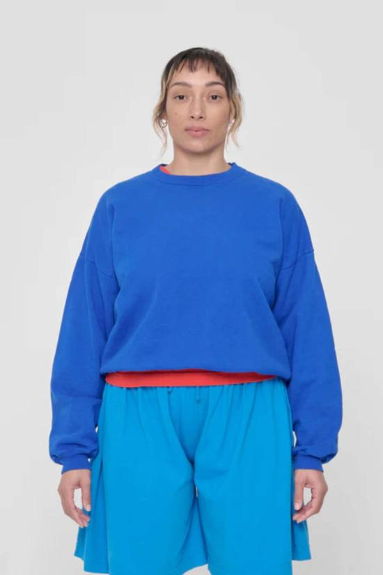  Everybody.World 스웨터 모두 함께.월드 트래쉬 크루넥 스웨트셔츠 - OTHER BRANDS