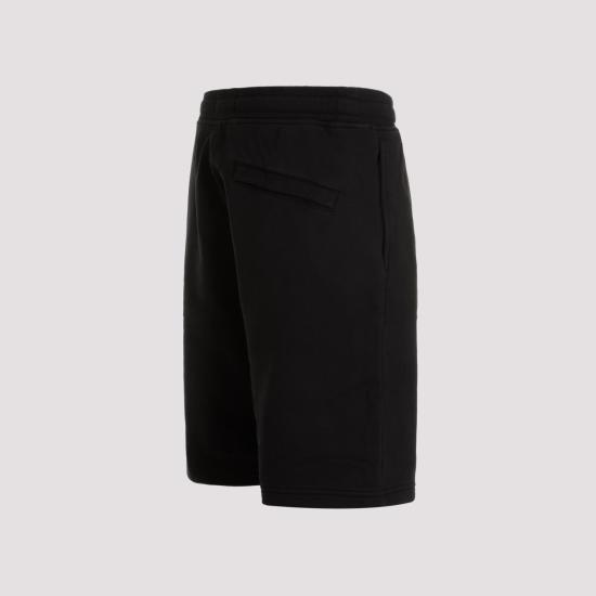 26SS 스톤 아일랜드 오가닉 코튼 플리스 레귤러핏 카고 포켓 조거 L1S15 6200011 S0051 V0029 BLACK DOM - STONE ISLAND