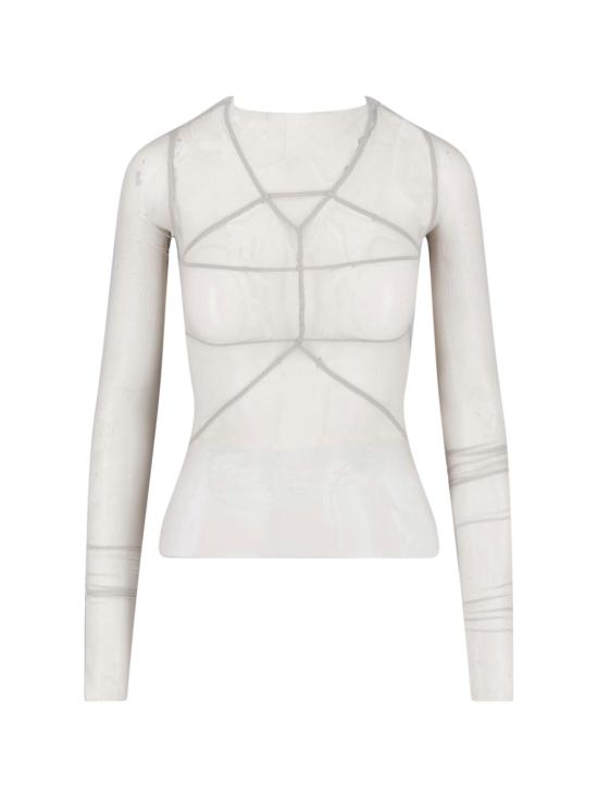 26SS 릭 오웬스 긴팔 티셔츠 RO01F6277 TUS 08 Grigio