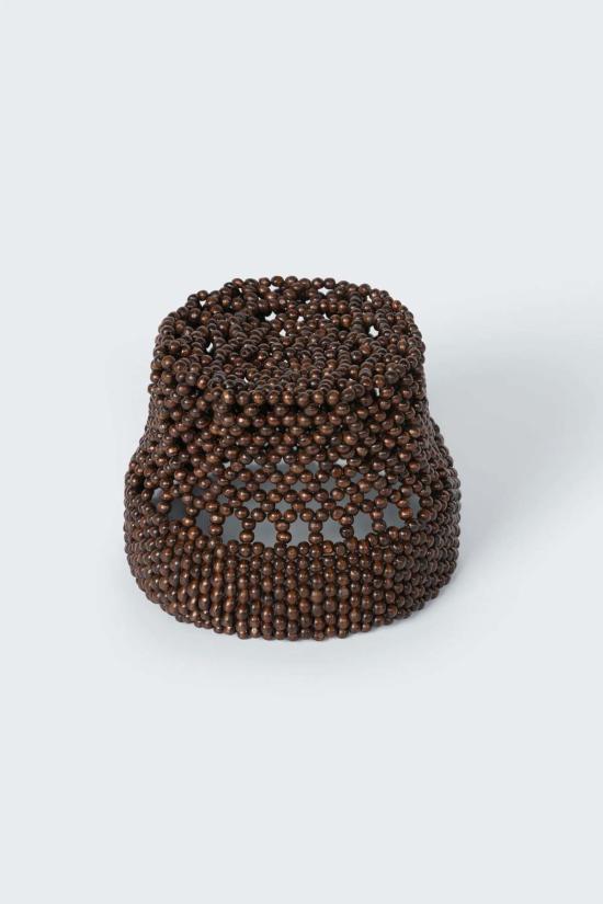  코데라 비니 코르데라 나무 비즈 버킷햇 - CORDERA