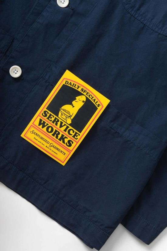  서비스웍스 자켓 Service Works Easy 셰프 셔츠 재킷 - SERVICE WORKS