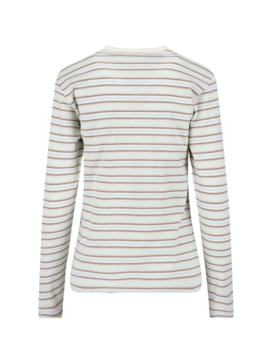 26SS 오라리 긴팔 티셔츠 A26SP03GJ FADE MINT STRIPE - AURALEE