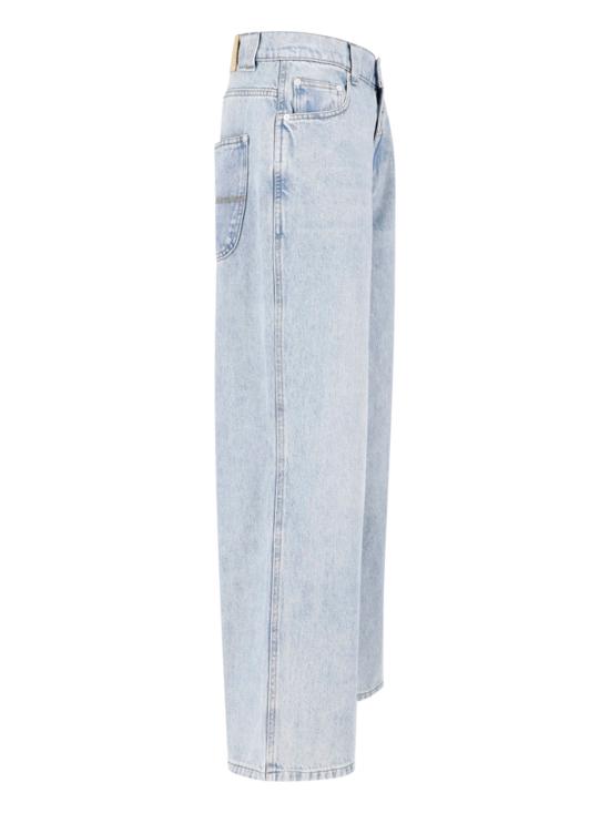26SS 기마구아스 데님 팬츠 BAGGY TROUSERS WASHED BLUE - GIMAGUAS