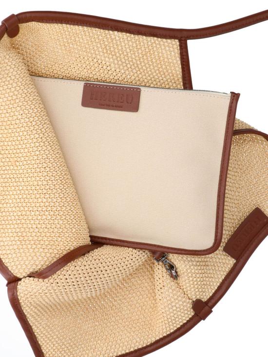 26SS 헤레우 토트백 CASORAWBS26 NATURAL CHESTNUT - HEREU