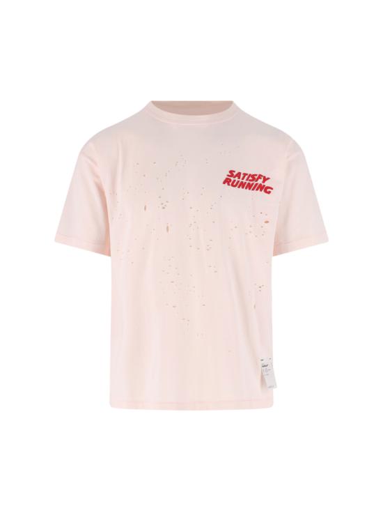 26SS 새티스파이 모스테크 티셔츠 11006 21E08 Pink