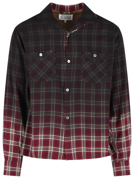 26SS 마르지엘라 긴팔 셔츠 S50DT0069 M35692001F Bordeaux