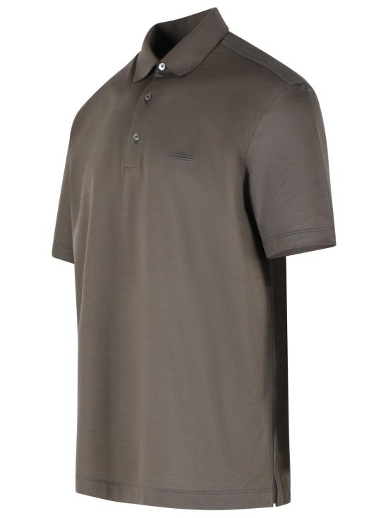 26SS 에르메네질도제냐 폴로 티셔츠 RUH348A3 H794N07 Grey - ERMENEGILDO ZEGNA