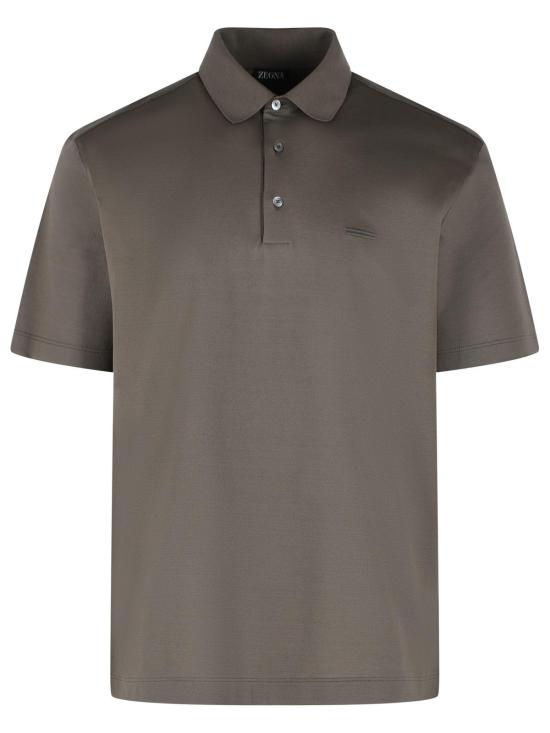 26SS 에르메네질도제냐 폴로 티셔츠 RUH348A3 H794N07 Grey