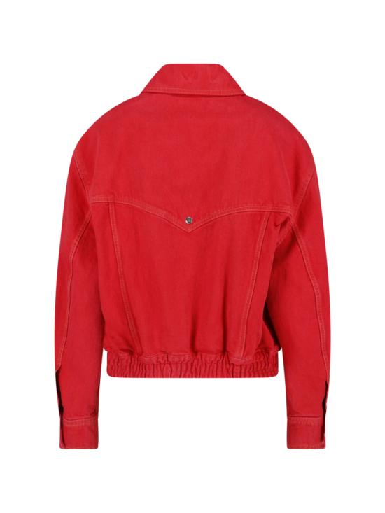 26SS 베르사체 자켓 1024564 1A17871 1DA80 Red - VERSACE