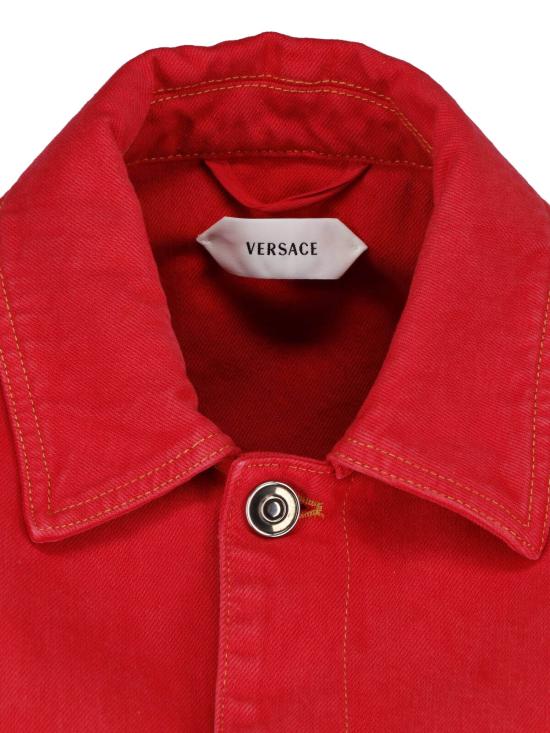 26SS 베르사체 자켓 1024564 1A17871 1DA80 Red - VERSACE