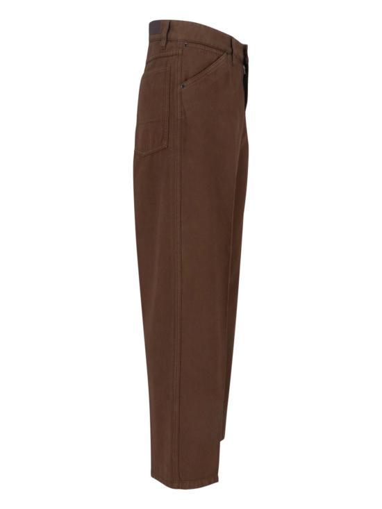 26SS 르메르 스트레이트 팬츠 PA1306 LD1067 BR423 Marrone - LEMAIRE