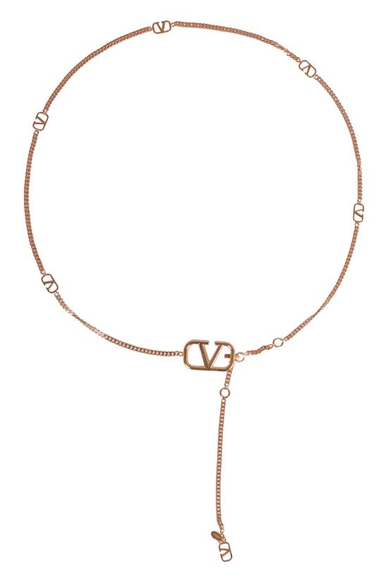 26SS 발렌티노 가라바니 슬림 벨트 8W2T0SI5VJTCS4 Gold