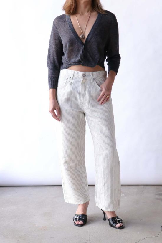  알13 가디건 R13 3/4 소매 트위스트 앞면 - R13