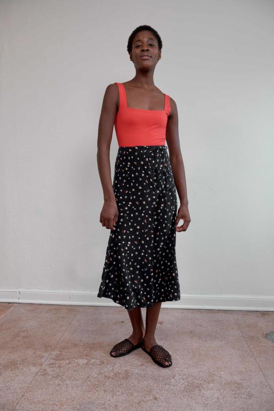  마리아 스탠리 롱 스커트 엘디 스커트 보태니컬