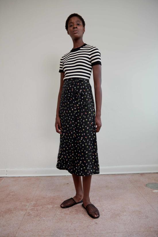  마리아 스탠리 롱 스커트 엘디 스커트 보태니컬 - MARIA STANLEY