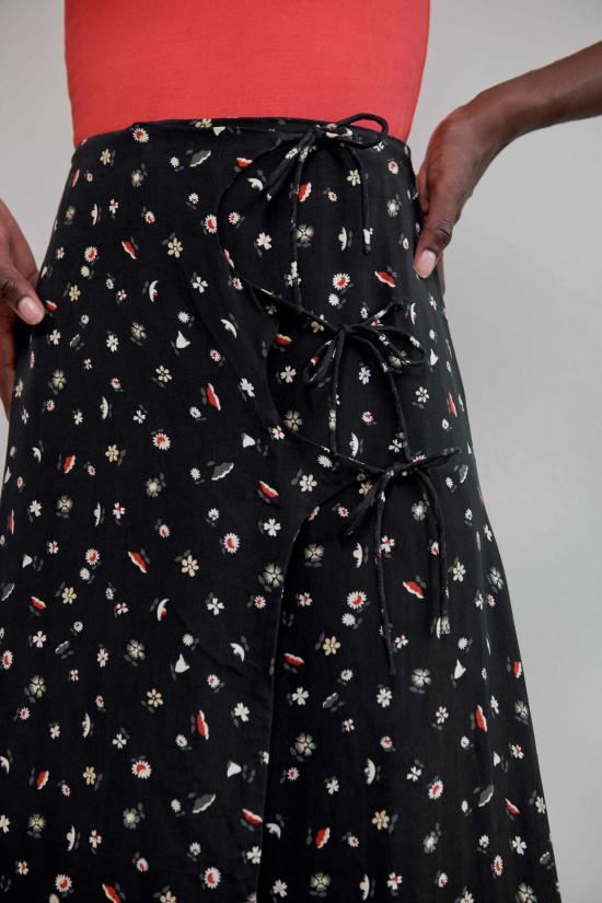  마리아 스탠리 롱 스커트 엘디 스커트 보태니컬 - MARIA STANLEY