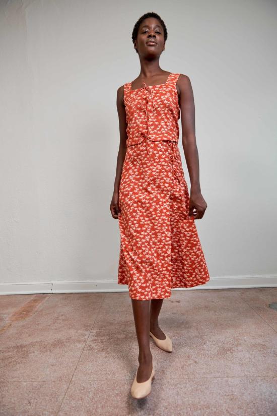  마리아 스탠리 롱 스커트 엘디 스커트팜 - MARIA STANLEY