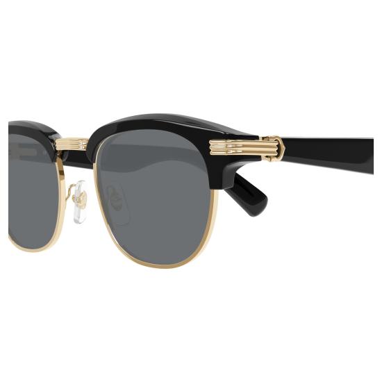 26SS 까르띠에 선글라스 CT0496S 003 BLACK BLACK GREY - CARTIER