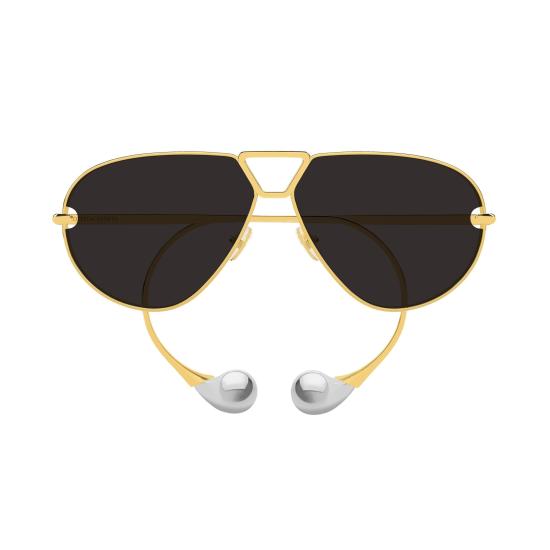 26SS 보테가베네타 선글라스 BV1437S 001 GOLD GOLD GREY