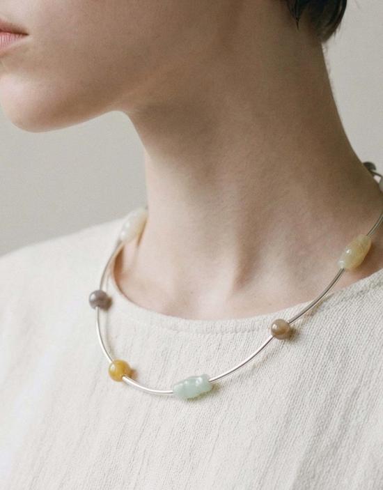  클레드 목걸이/팬던트 할로 목걸이 소프트 멀티 - CLED